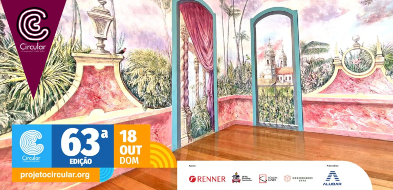 63ª edição do Circular ocupa o Centro Histórico de Belém com arte, música e patrimônio