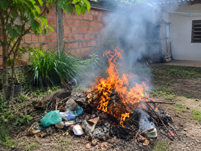 Queimadas em quintais e terrenos ameaçam a saúde e aumentam o risco de incêndios em Belém