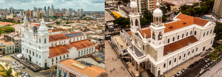 Arquitetura e fé revelam diferentes capítulos da história de Belém