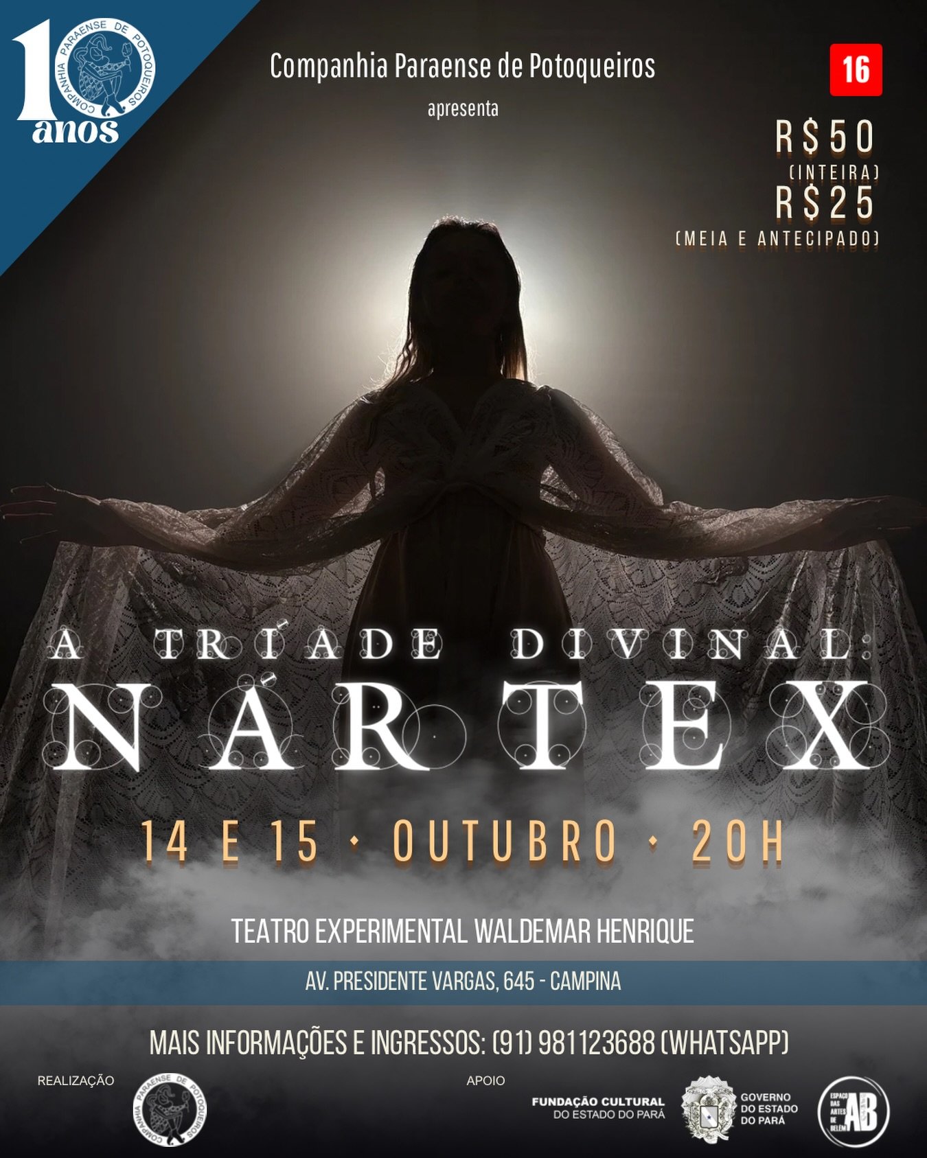 A Tríade Divinal: Nártex fecha trilogia da Companhia Paraense de Potoqueiros