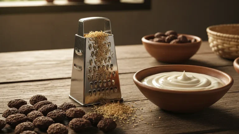 Como ralar cumaru na cozinha e quanto usar em doces