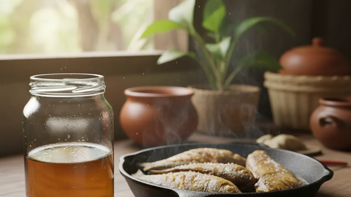 Óleo de fritura de peixe pode ser reaproveitado algumas vezes Óleo de fritura de peixe pode ser reaproveitado algumas vezes