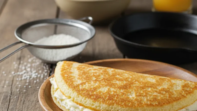 Tapioquinha com queijo do Marajó qual goma usar para dobrar