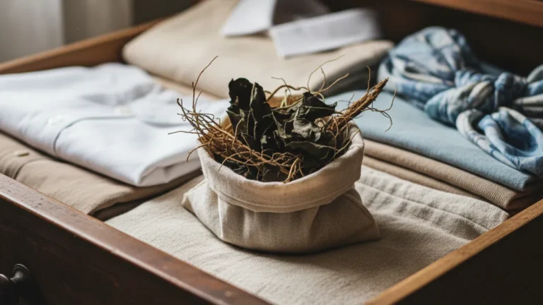 Sachê de ervas para gaveta com patchouli e priprioca sem mofo