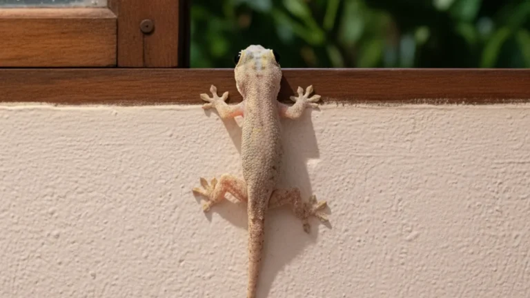 Lagartixa dentro de casa no calor aparece por causa dos insetos