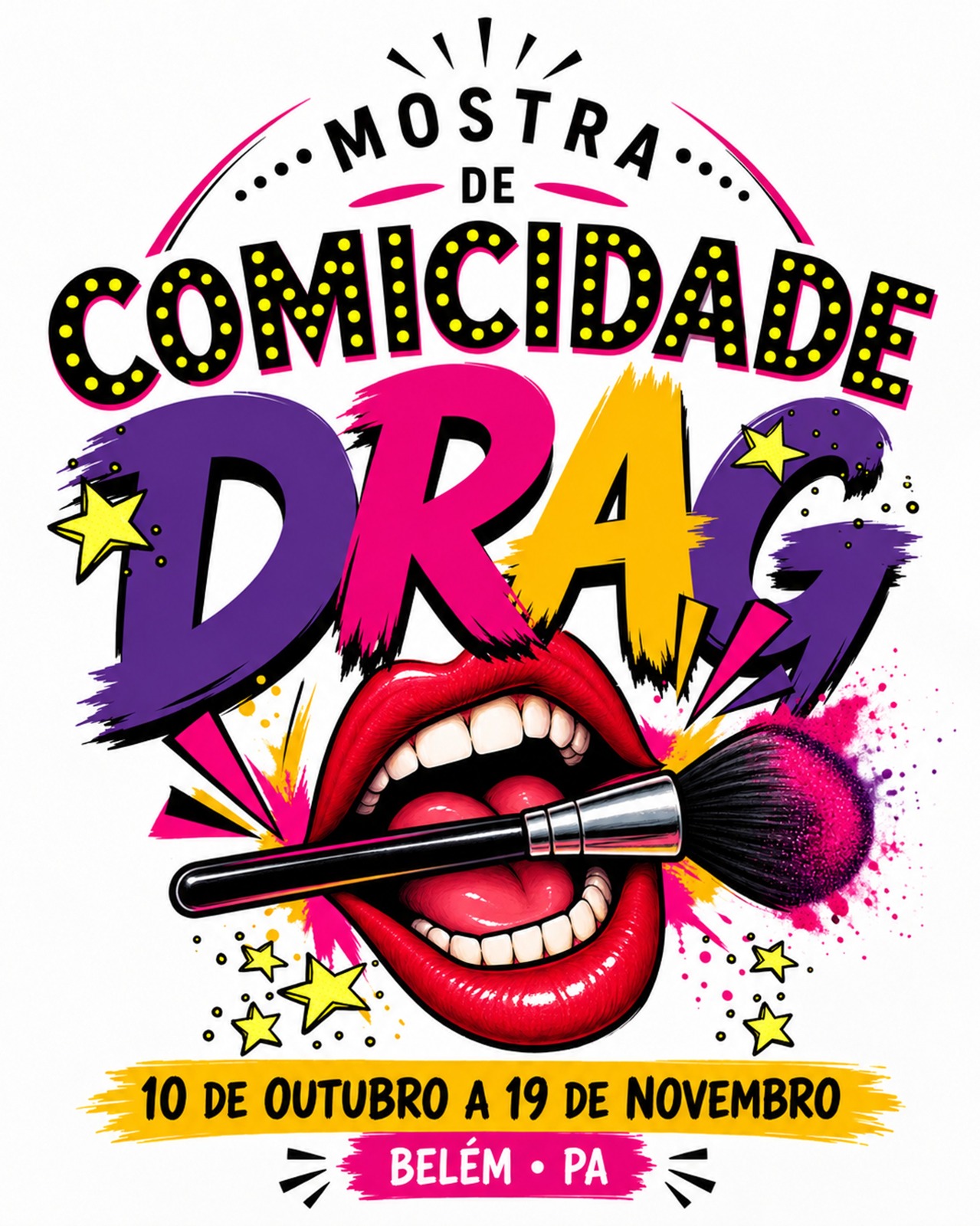Belém reúne 5 experiências de comicidade drag entre teatro, quadrilha junina, brunch e disputa por título Belém reúne 5 experiências de comicidade drag entre teatro, quadrilha junina, brunch e disputa por título