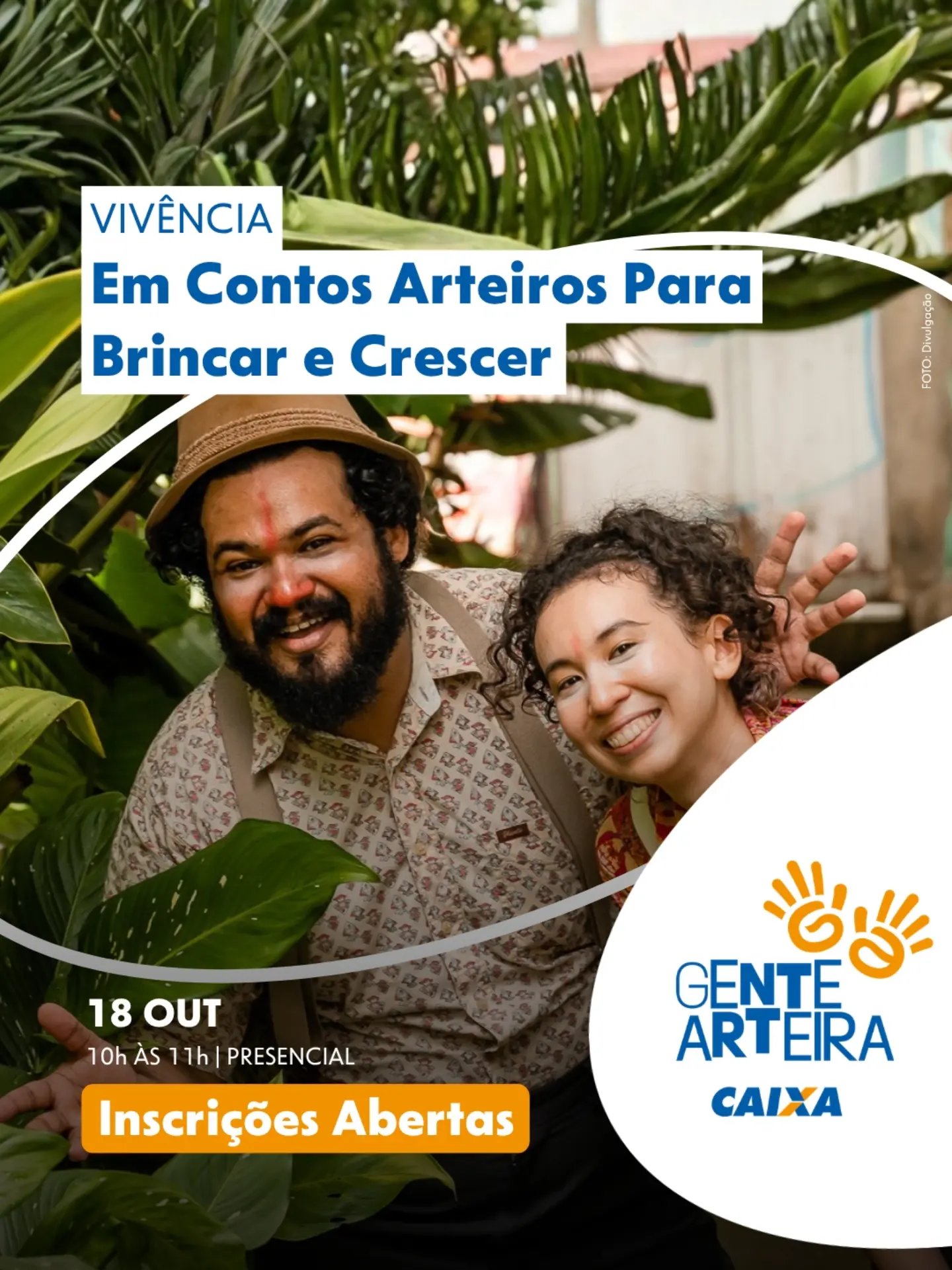 Contação de histórias Em Contos Arteiros convida crianças a criar narrativas na Caixa Cultural