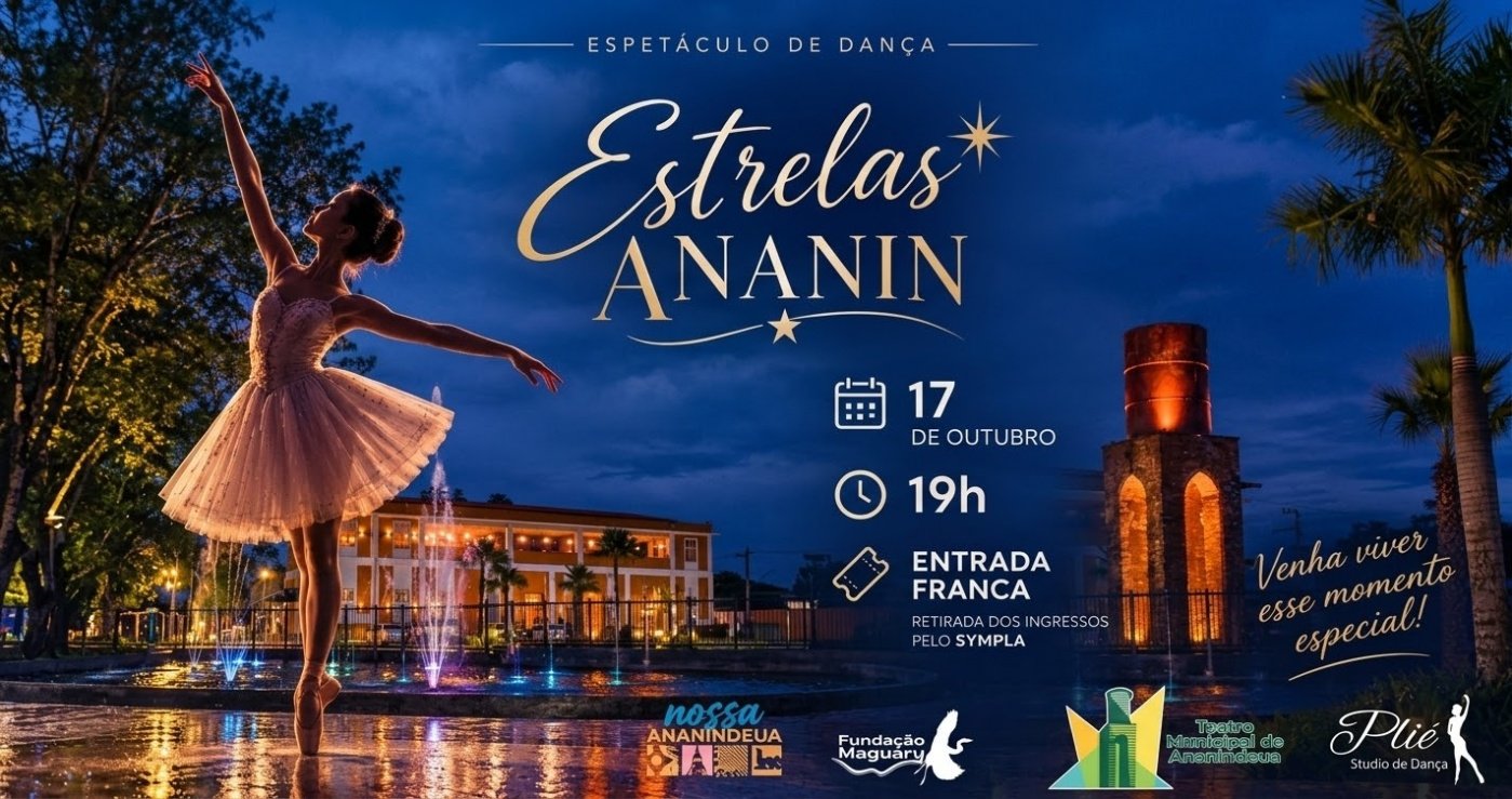 Espetáculo Estrelas Ananin apresenta alunas da oficina de balé clássico em Ananindeua