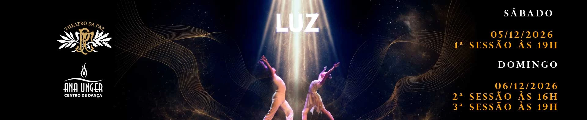 Centro de Dança Ana Unger apresenta o novo espetáculo Luz no Theatro da Paz