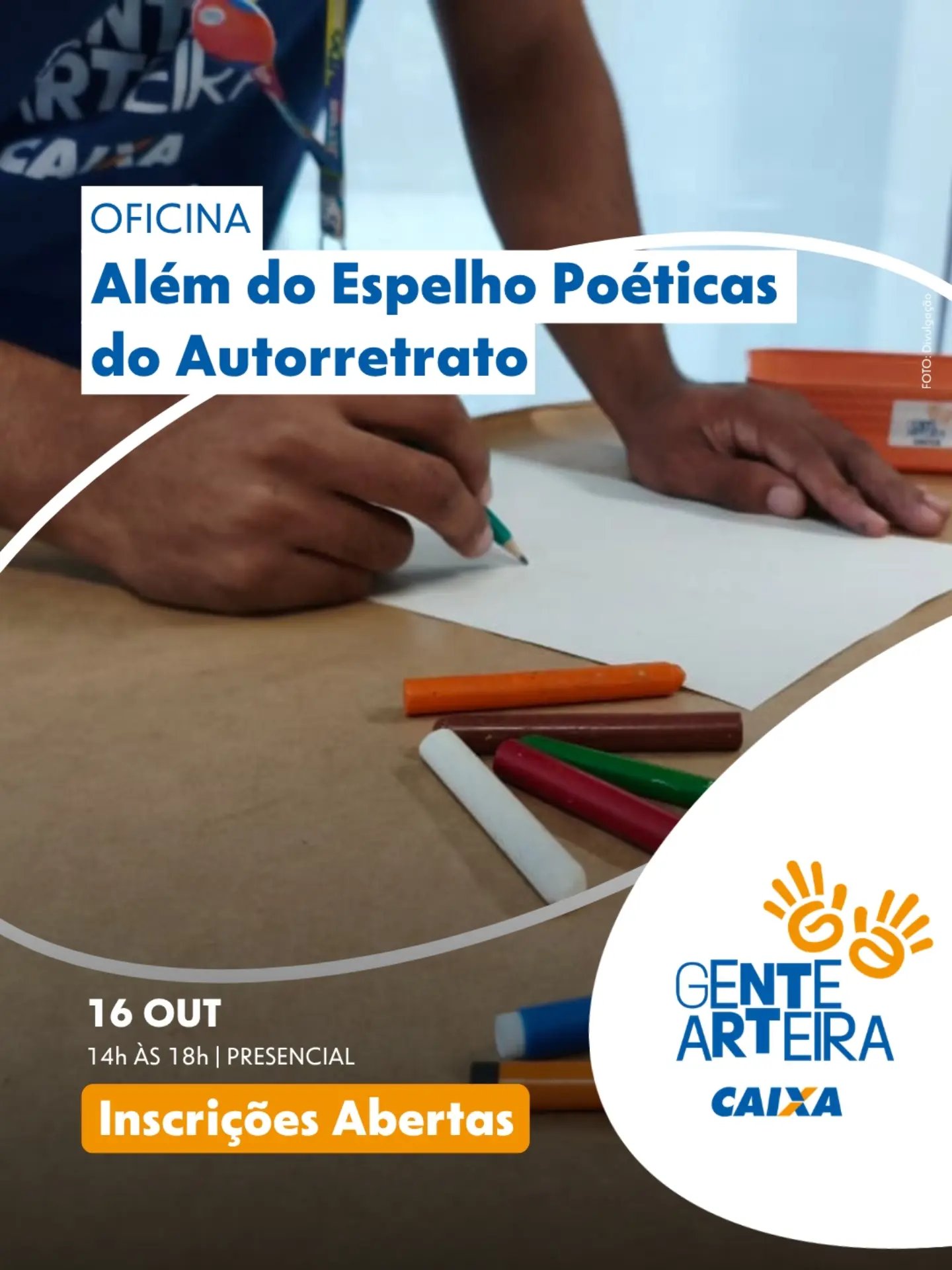 Oficina Além do Espelho explora o autorretrato com a artista Dóris Rocha na Caixa Cultural